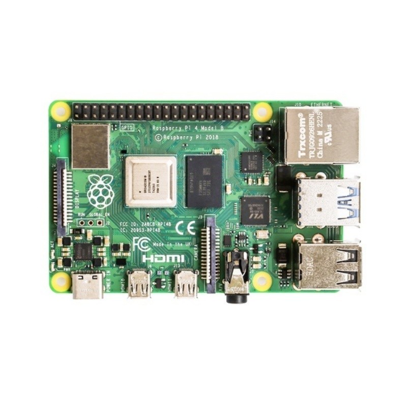 Raspberry Pi 4 Bord Forbartha Múnla B